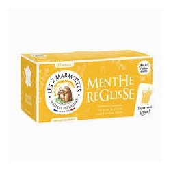 Thé Menthe Reglisse, Les 2 Marmottes