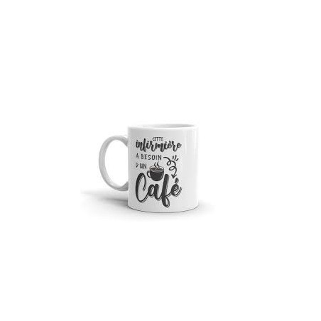 Mug blanc avec texte